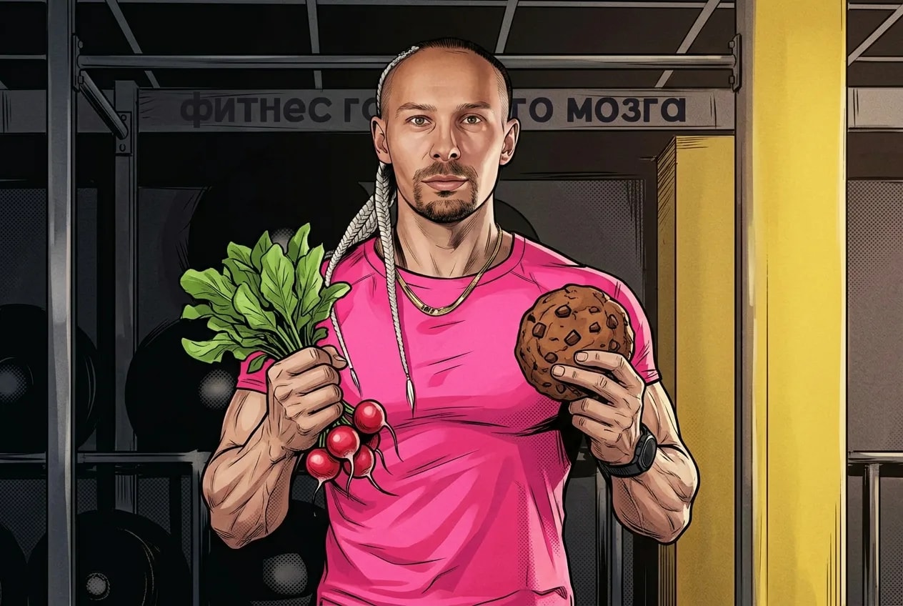 Миша и редиска